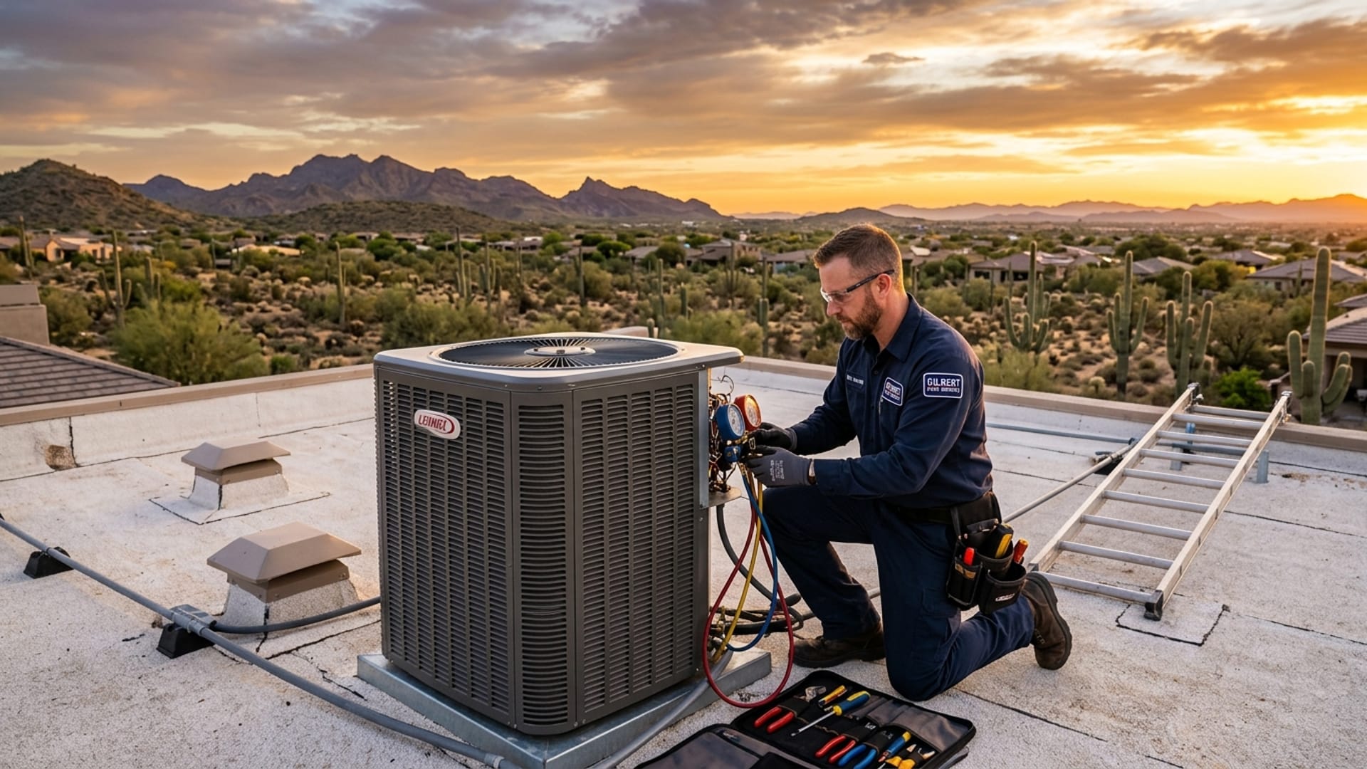 HVAC service in Gilbert Arizona